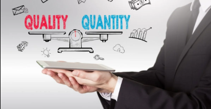 high-quality content or high-quantity content