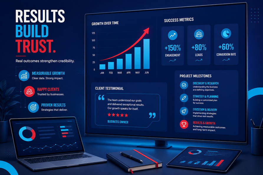 Showcase Results and Success Stories in Industry leader